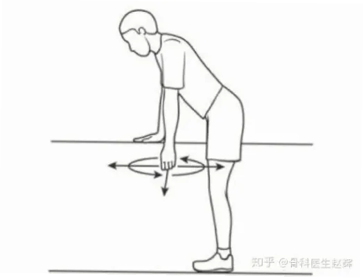 每次15分钟记录疼痛点？钟摆运动前倾姿势做对了吗